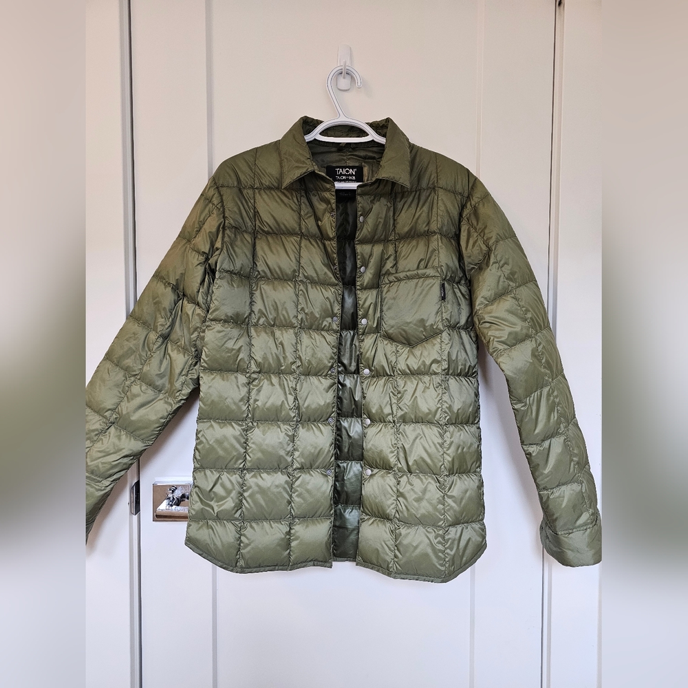 Taion Down Shirt Jacket, Size S